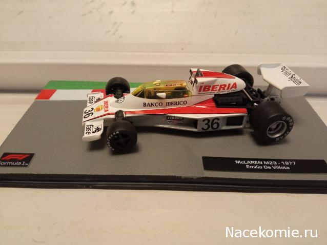 Formula 1 №65 - McLaren M23 - Эмилио де Вильота (1977)