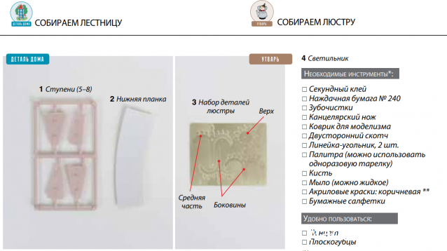 Собираем Муми-дом - Российская комплектация номеров