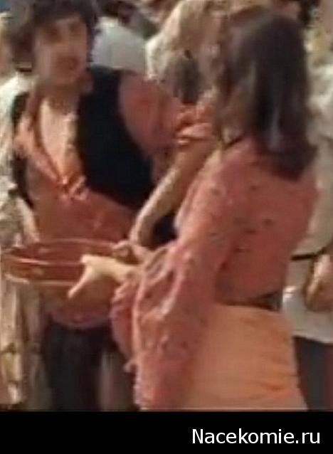 Куклы в народных костюмах №67 Кукла в цыганском девичьем костюме