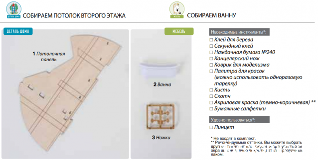 Собираем Муми-дом - Российская комплектация номеров