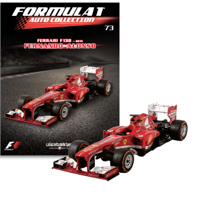 Formula 1 Auto Collection Спецвыпуск №2/21 - Ferrari F138 - Фернандо Алонсо (2013)