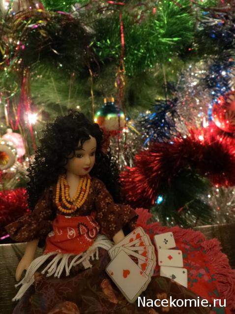 Куклы в народных костюмах №67 Кукла в цыганском девичьем костюме