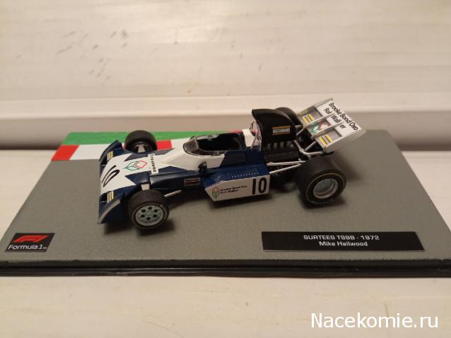 Formula 1 №80 SURTEES TS9B Майк Хейлвуд (1972)