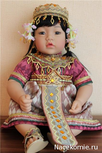 Куклы в Костюмах Народов Мира №39 - Камбоджа