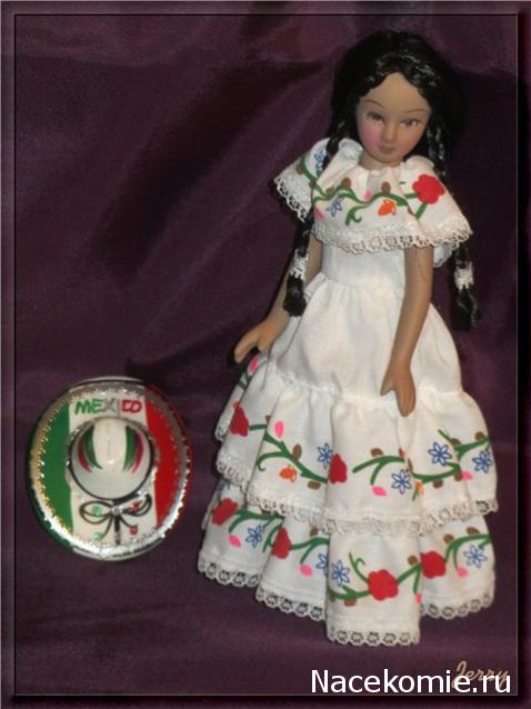 Куклы в Костюмах Народов Мира №59 - Мексика