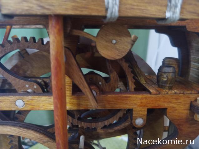 Восьмивёсельный катер 1824 года + Часы. То ли - "Часы-кораблик", то ли - Кораблик часы", то ли - "два в одном".