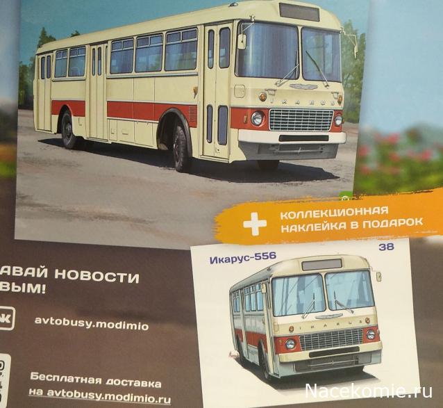 Наши Автобусы №38 - Икарус-556