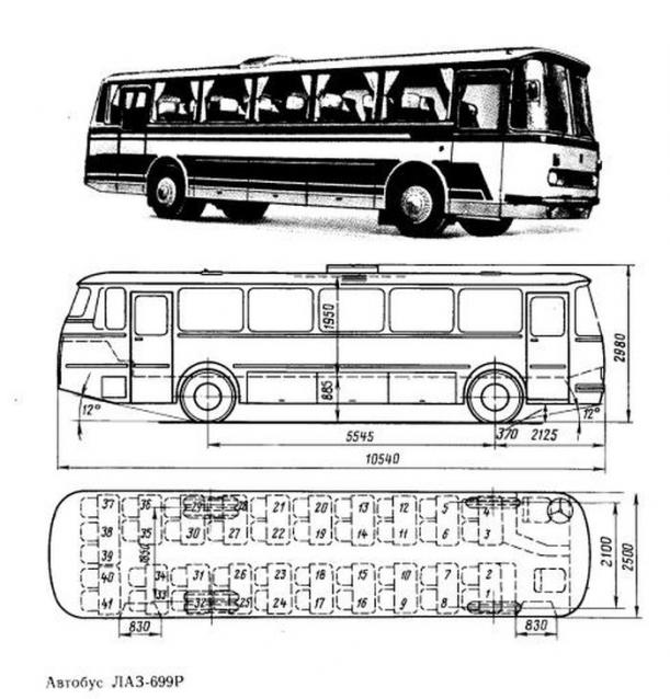 Интересные фото автобусов СССР