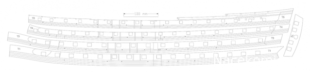 «Сантисима Тринидад» - Комплектация выпусков