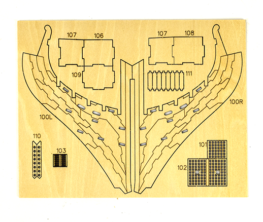 «Сантисима Тринидад» - Комплектация выпусков