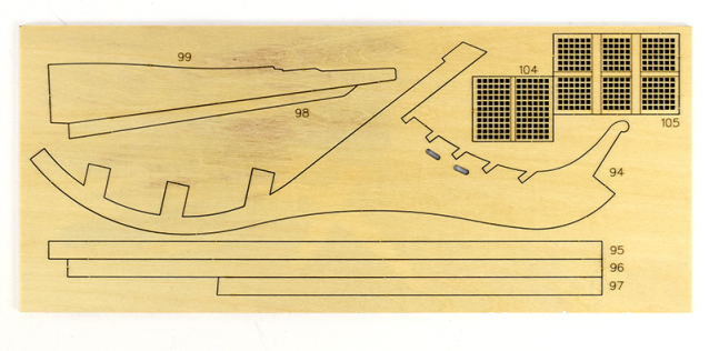 «Сантисима Тринидад» - Комплектация выпусков