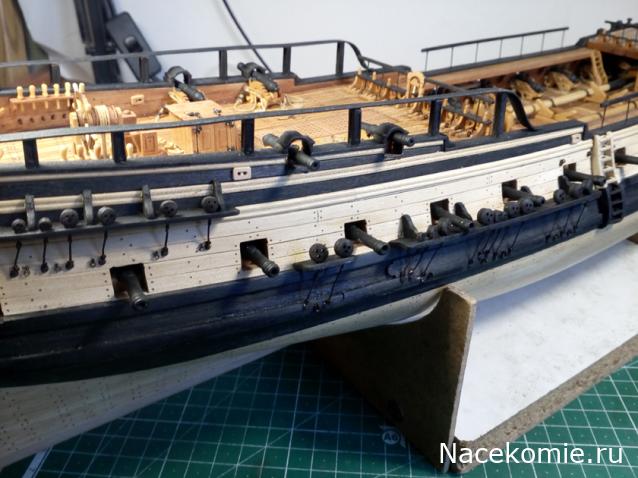 Французский фрегат "La Renommee"  1744 г  М 1:72