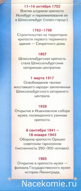 Кремли и Крепости №61 - Шлиссельбург