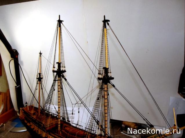 Французский фрегат "La Renommee"  1744 г  М 1:72