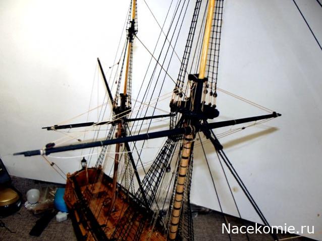 Французский фрегат "La Renommee"  1744 г  М 1:72