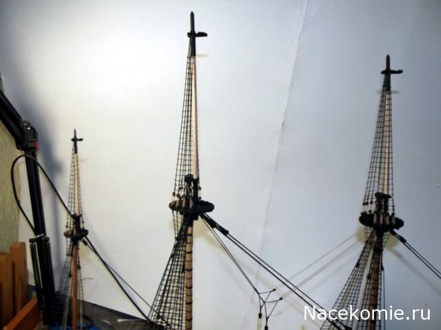 Французский фрегат "La Renommee"  1744 г  М 1:72