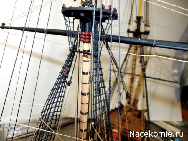 Французский фрегат "La Renommee"  1744 г  М 1:72