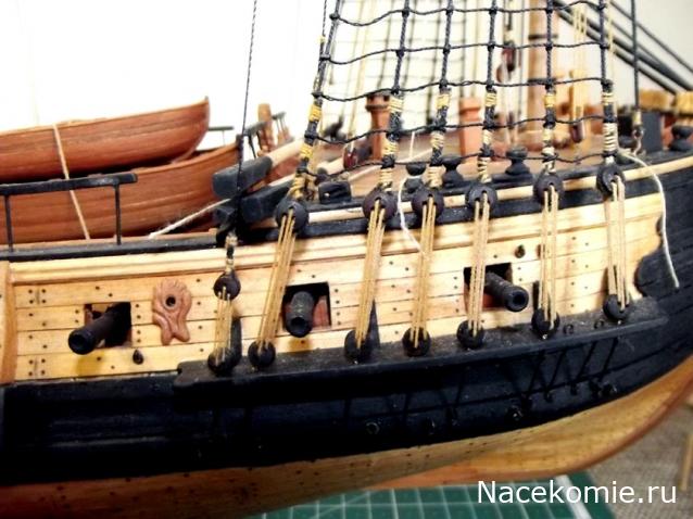 Французский фрегат "La Renommee"  1744 г  М 1:72