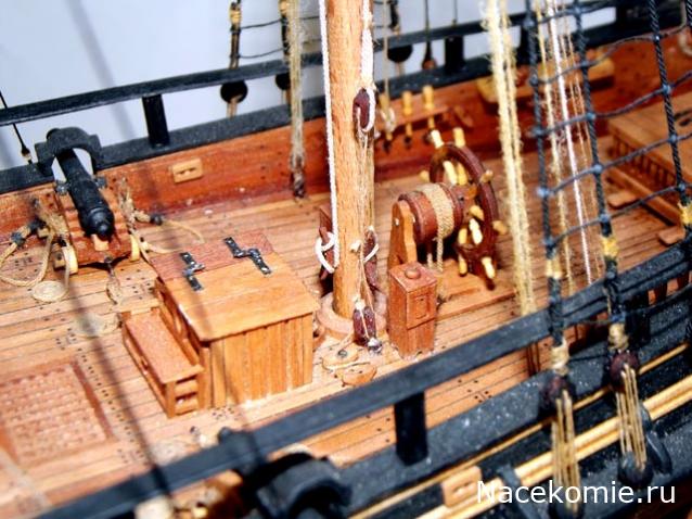 Французский фрегат "La Renommee"  1744 г  М 1:72