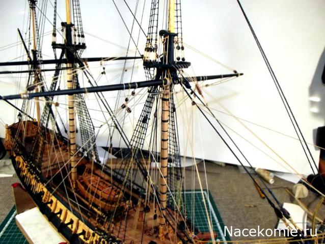 Французский фрегат "La Renommee"  1744 г  М 1:72