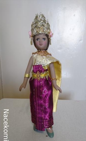 Куклы в Костюмах Народов Мира №39 - Камбоджа