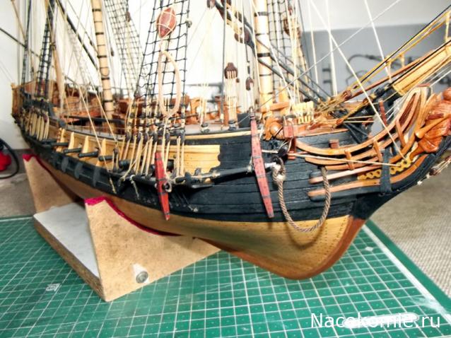 Французский фрегат "La Renommee"  1744 г  М 1:72