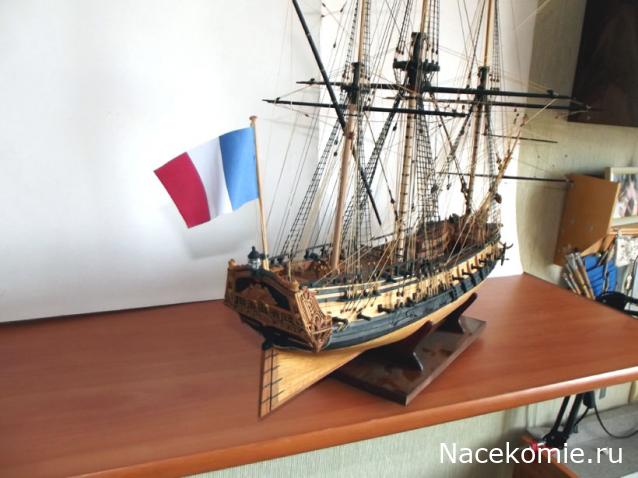 Французский фрегат "La Renommee"  1744 г  М 1:72