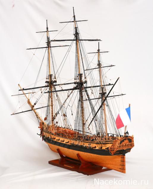 Французский фрегат "La Renommee"  1744 г  М 1:72