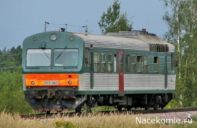 Наши поезда №10 - Автомотриса АЧ2