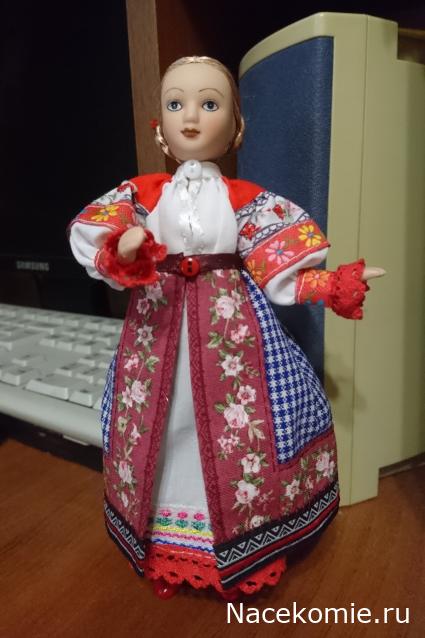 Куклы в народных костюмах №34 Кукла в летнем костюме Орловской губернии