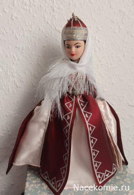 Куклы в народных костюмах №3 Кукла в карачаевском праздничном костюме