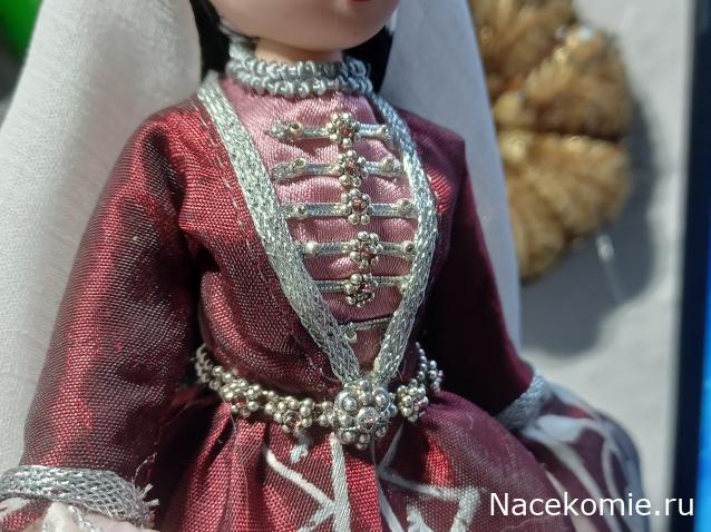 Куклы в народных костюмах №3 Кукла в карачаевском праздничном костюме