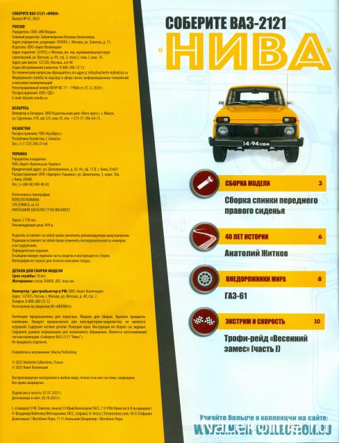 ВАЗ-2121 "Нива" - Кузов