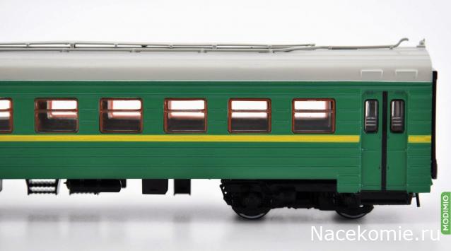 Наши поезда №15 - ЭР2 - Моторный вагон электропоезда