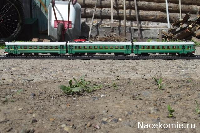 Наши поезда №15 - ЭР2 - Моторный вагон электропоезда