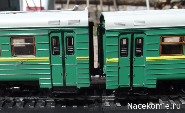 Наши поезда №15 - ЭР2 - Моторный вагон электропоезда