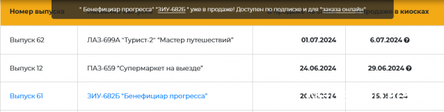 Наши Автобусы - График выхода и обсуждение