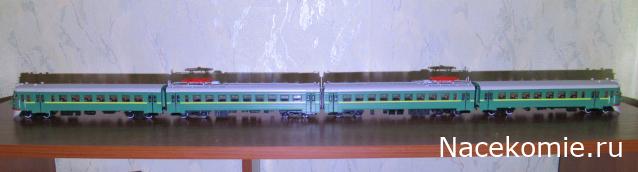 Наши поезда №15 - ЭР2 - Моторный вагон электропоезда