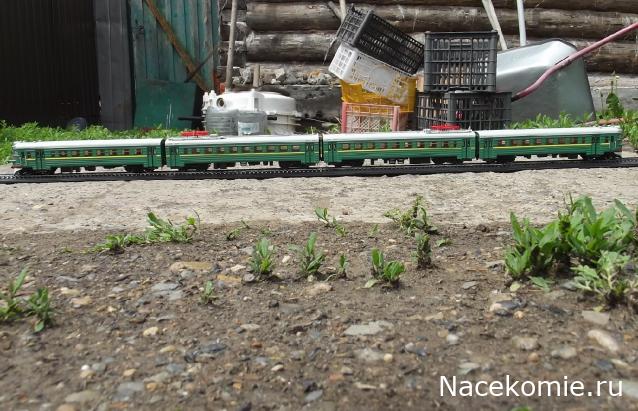 Наши поезда №15 - ЭР2 - Моторный вагон электропоезда