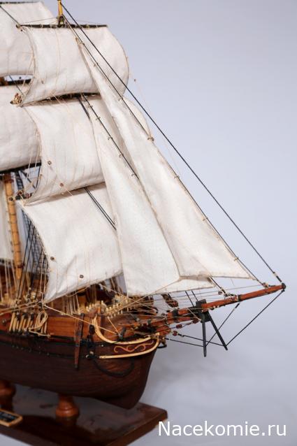 Бриг "Cygne"  M 1:50 По монографии Жана Будрио
