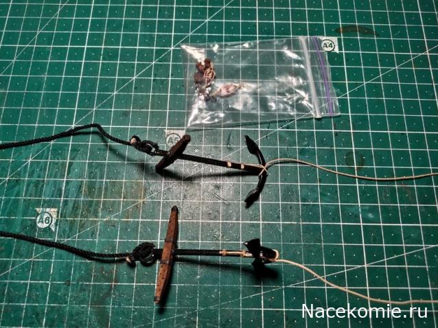 Бриг "Cygne"  M 1:50 По монографии Жана Будрио