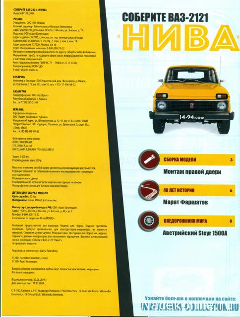 ВАЗ-2121 "Нива" - Кузов