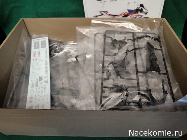 Мотоциклы других производителей, в разных масштабах, сборные модели.