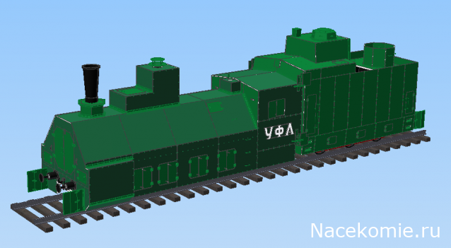 Зимняя диорама "Сражение Бронепоезда РККА с немецкой бронетехникой: бомбовая атака Юнкерса..." в М 1:160