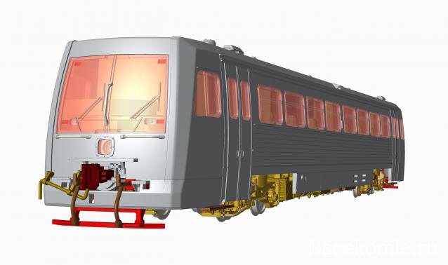 Наши поезда №ХХ - Автомотриса РА1, модель 731