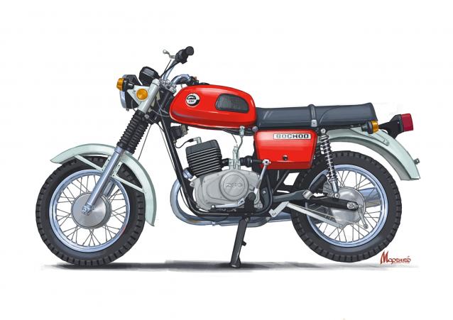 Наши Мотоциклы № 77 - Jawa 350/640 Retro 634