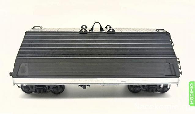 Наши поезда. Спецвыпуск №05 - Вагон-платформа для перевозки стали в рулонах, модель 13-9906