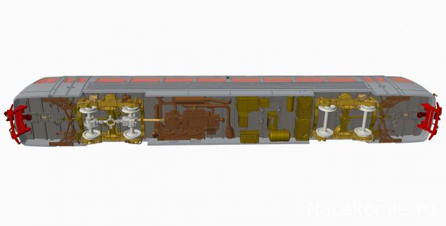 Наши поезда №ХХ - Автомотриса РА1, модель 731