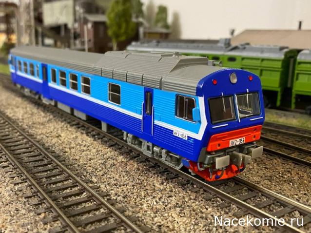 Наши поезда №10 - Автомотриса АЧ2