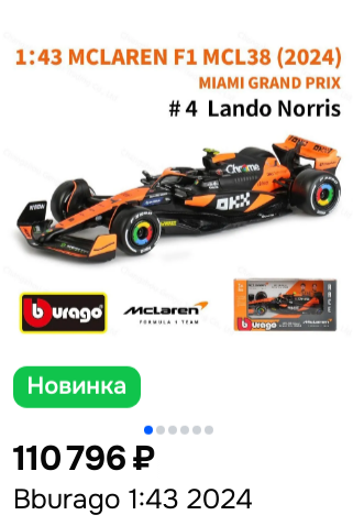 BBurago в коллекции F1AC